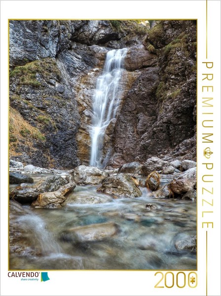 "Calvendo Puzzle An Image From The \"Waterfalls\" Calendar | 2000 Pieces, Finished"-image