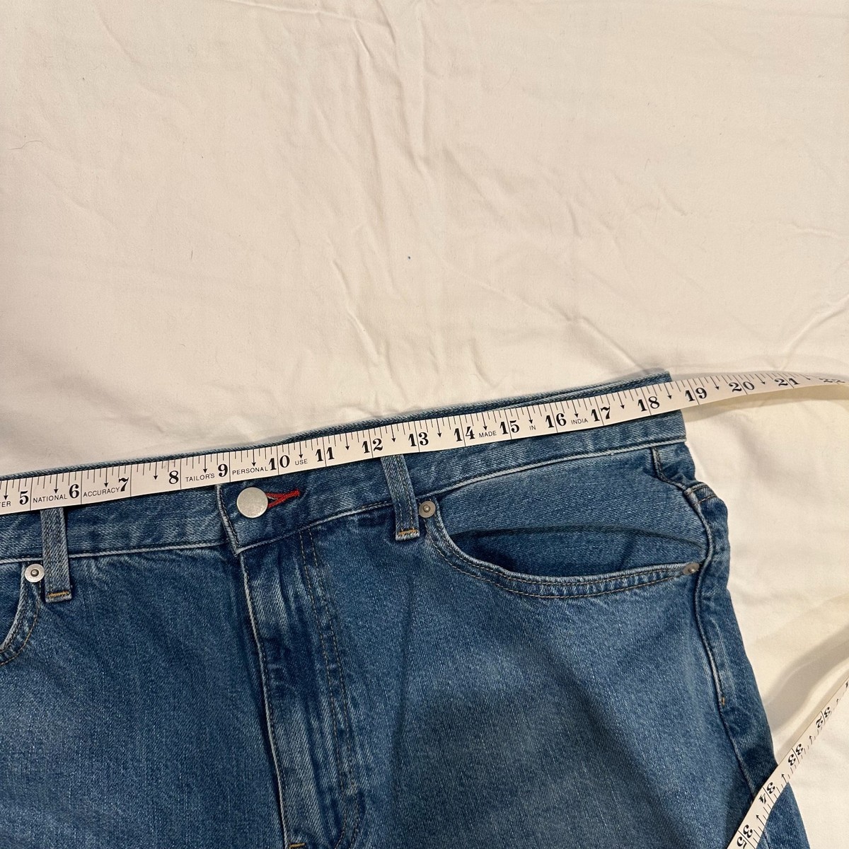 Uniqlo/JW Anderson Flared Selvedge Denim Jeans (35W, 28L) View 5
