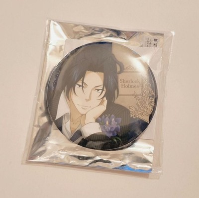 Yuukoku no Moriarty Sherlock Holmes Can Badge PATRIOT CAFE