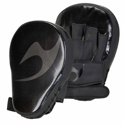 Ju-Sports Curved Hand-Pratzen - Schlagmitts - Boxen - Paarpratzen curved black - Bild 1 von 4