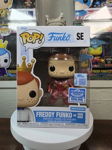Funko Pop! Limited Edition Freddy Funko as Iron Man Fundays 2025 Marvel