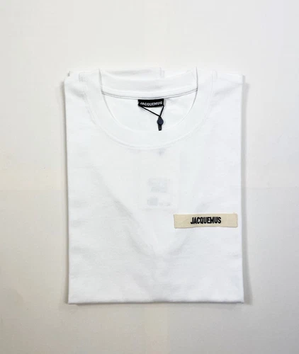 Jacquemus Crew Neck T-Shirt Le Gros Grain Classic RRP £145.00 - Picture 4 of 29