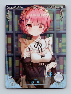 Goddess Story TCG - Ram RE:Zero - FOIL Anime Waifu Swimsuit Girl Party