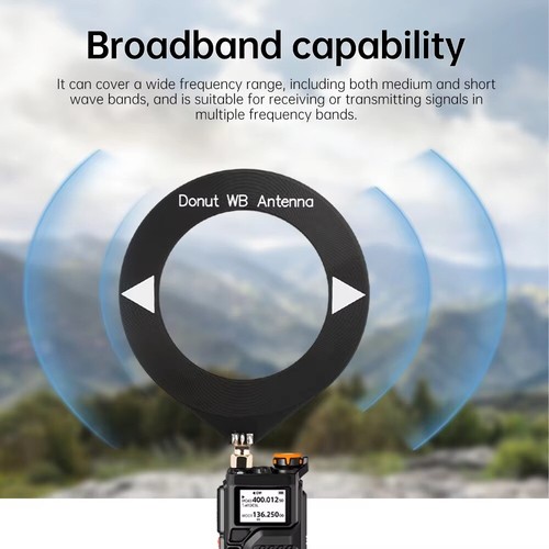 4-24MHz Donut Broadband Antenna for HFDY DSP1 DSP2 Malachite Receiver - Photo 4/13