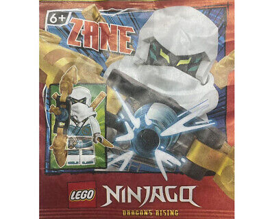 LEGO Zane Minifigure 892401 Paper Bag Ninjago CMF Lot Rare LEGO Zane Minifigure 892401 Paper Bag Ninjago CMF Lot Rare