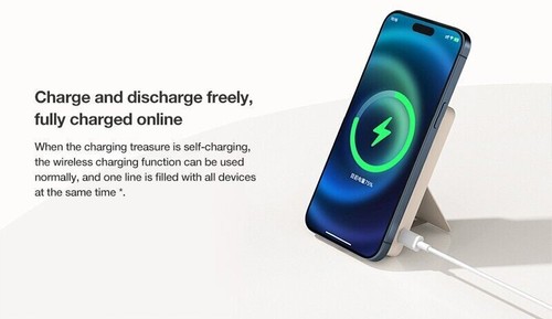 Xiaomi Magnetic Power Bank Wireless Charger Charging Stand For iPhone 14 15 16 - Picture 11 of 26