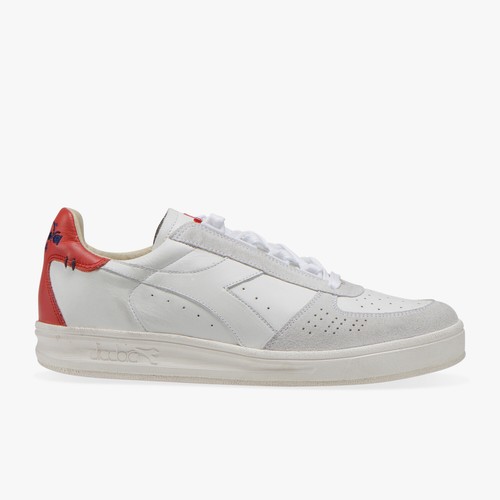 DIADORA HERITAGE SCARPE SNEAKERS UOMO B ELITE S L 201 174751 WHITE FERRARI  | eBay
