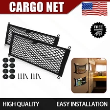 Small Cargo Net for Car Trunk Storage for RV,SUV,Boats,Home
