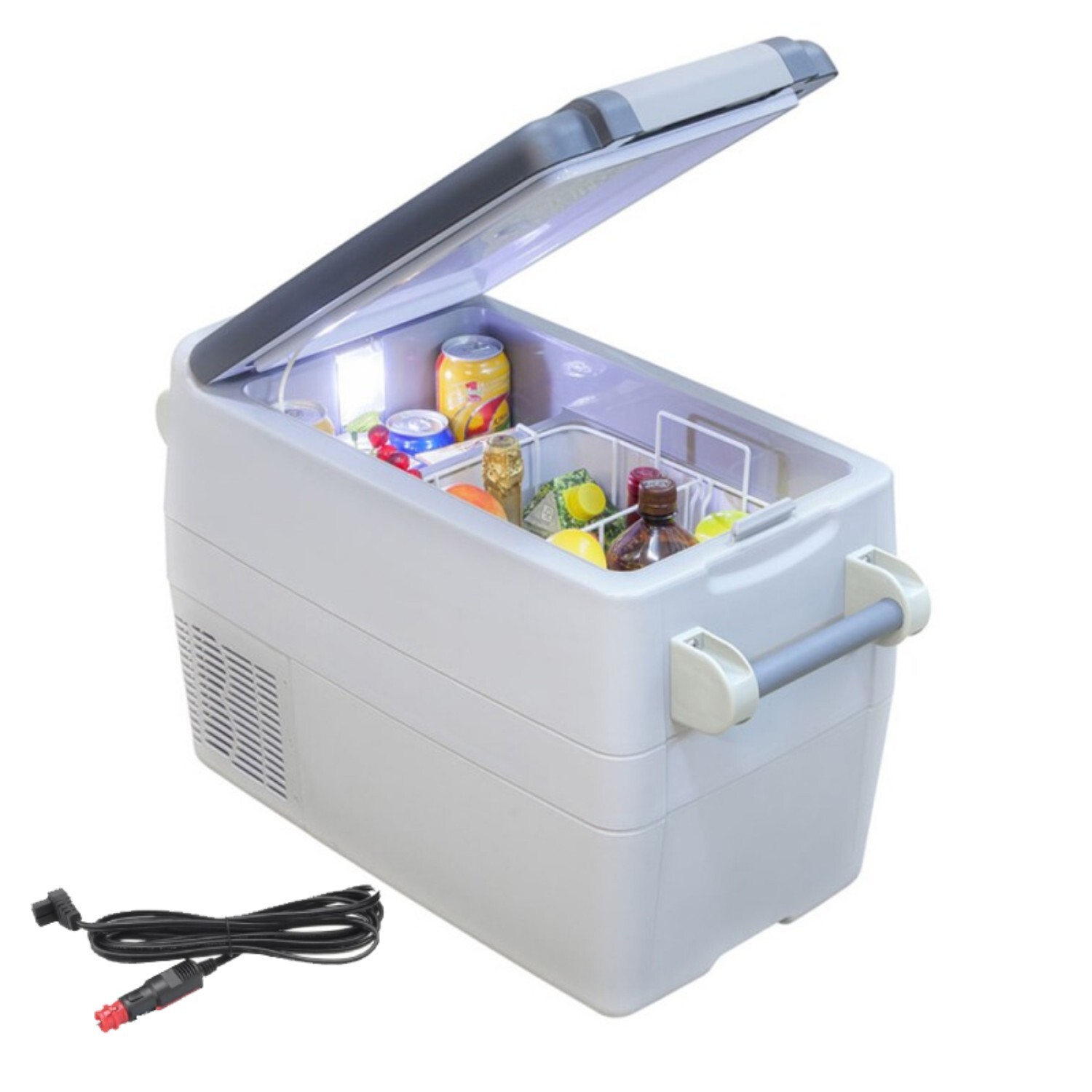 IndelB TB41 Nevera Portátil de Compresor 12v 24v Consumo 50W 40 Litros