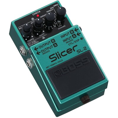 Boss SL-2 Slicer Instant Rhythm Generator Gitarren-Effektpedal (NEU)