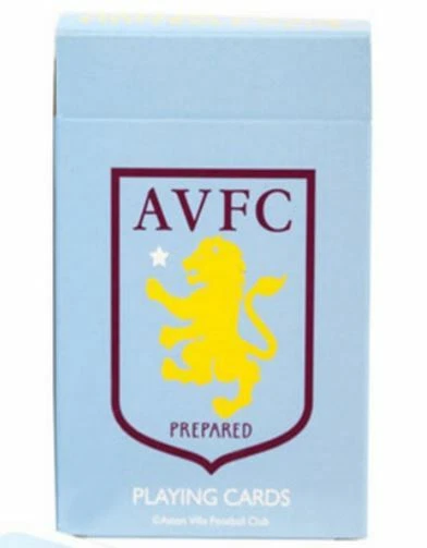 Aston Villa FC Playing Cards Standard 52 Card Deck +Jokers REDUCED TO CLEAR!