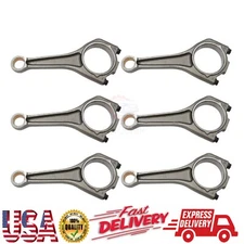 6PCS Engine Connecting Rod Fits For 3.0L Jaguar Land Rover Range Rover AJ126 V6