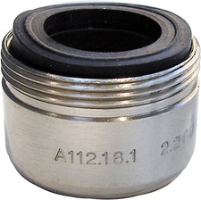 LASCO 09-1979 Fit Most Dual Thread Faucet Aerator with Standard Male and Female