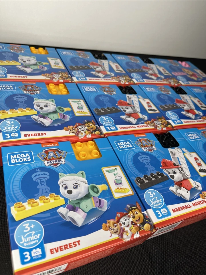 Mega Bloks - Huge Lot (12) Paw Patrol - New In Box - Skye Rocky Marshall Everest - Image 2 of 4