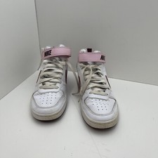 Nike CD7782-104 Court Borough Mid 2 White High Top Basketball Shoes US Size 5.5Y