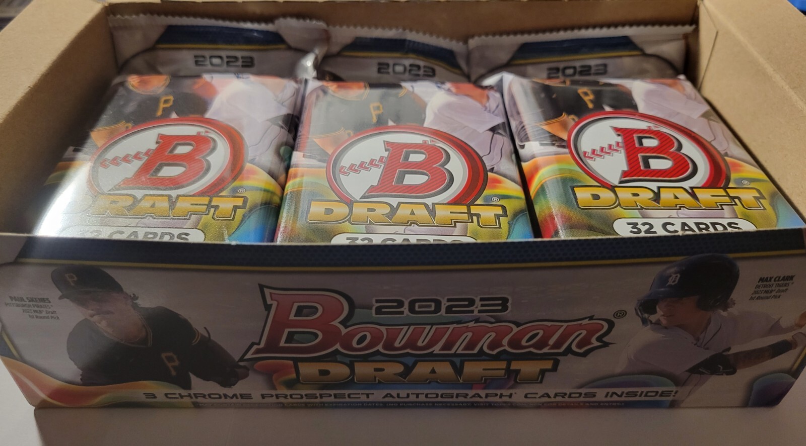 2023 Bowman Draft MLB Baseball ONE SEALED PACK From NEW Hobby Box 3