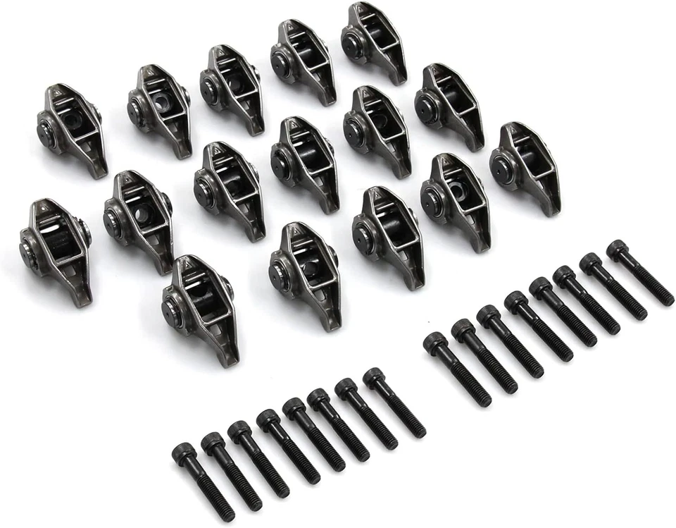 LS1 Rocker Arms with Upgraded Trunion Kit Installed fits 4.8 5.3 5.7 6.0 LS2 LS6 - Image 2 of 4