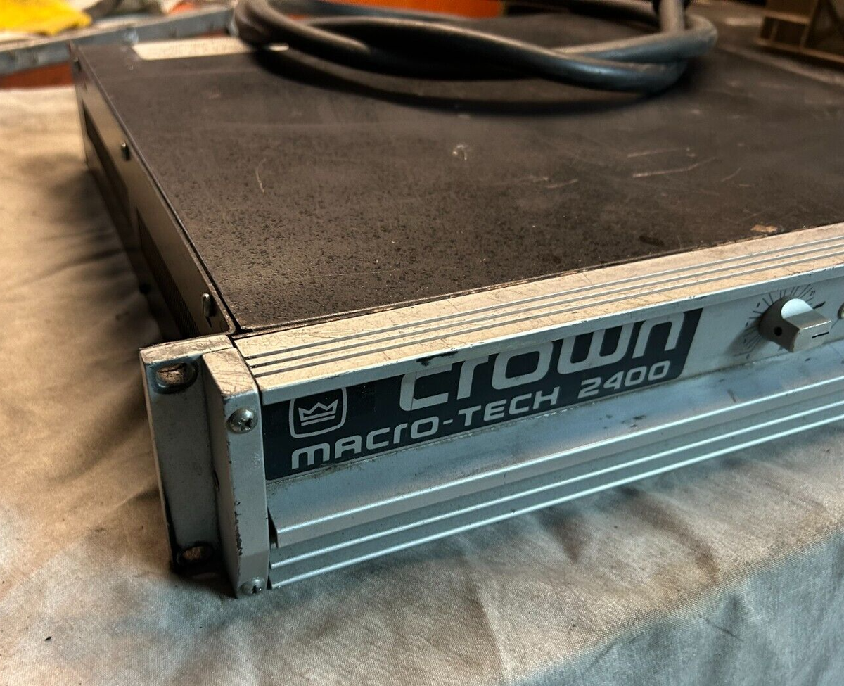 Crown MA2400 Rackmount 2-Ch Power Amplifier | eBay