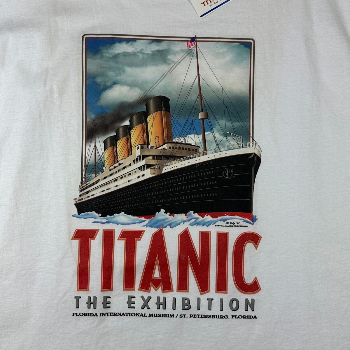 希少 90s USA製 TITANIC Vintage Movie Tee 希少 90s USA製 TITANIC Vintage Movie Tee