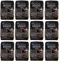 12X Riso Scotti Venere Penne Rigate,Pasta Schwarzem Venere-Vollkornreismehl 400G