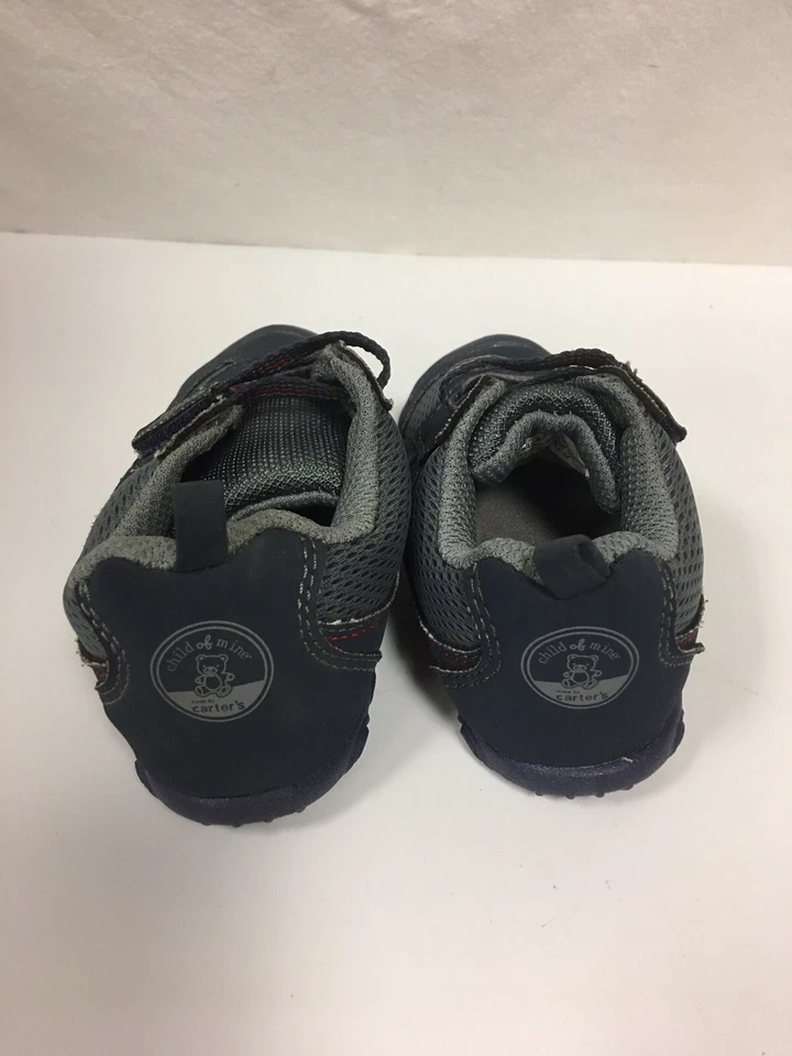 CHILD OF MINE Boys Size 5 Toddler Blue Sneakers Athletic Shoes - Image 2 of 4