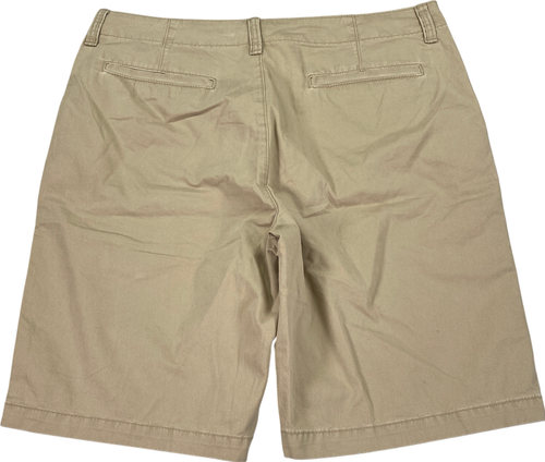 NUOVO Old Navy pantaloncino uomo beige vissuto in kaki dritto - 36 - Foto 2 di 4