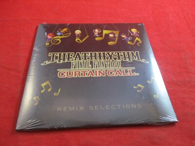 Theatrhythm Final Fantasy Curtain Call Remix Selections Music CD NEW Square  Enix