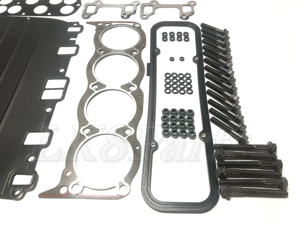 Junta de culata Land Rover Discovery 2 II Range Rover P38 VICTOR REINZ con pernos Foto 4 de 4