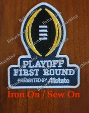 First Round Playoff Patch College Football Playoff Patch Volunteers SMU Texas
