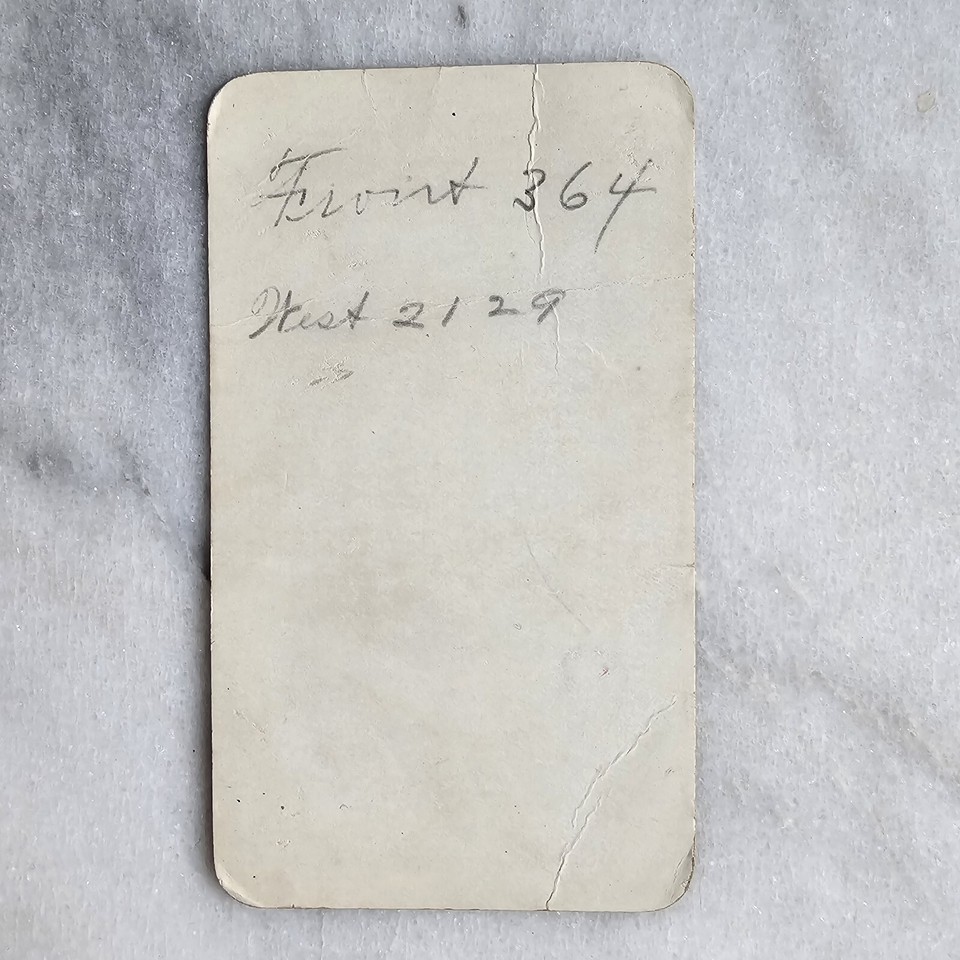 1902 Dancing Instructor Business Card Portland Oregon Arion Hall Dance