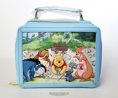 🚦Loungefly Disney Winnie The Pooh Friends Fall Lunch Box