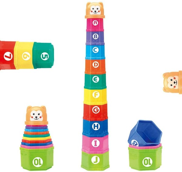 Bath Toy Stackable Cubes Bebe 1er Age Games Educational Numbers Letter Prysmav Com