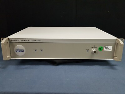 Spirent GSS6700 : Multi-GNSS Simulator (W/opt. GPS GLONASS GALILEO) (1324)