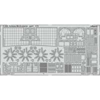 MW22 Eduard 72659 Fortress Mk.Iii Exterior 1/72 Pe Set For Airfix