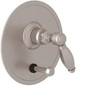 ROHL PRESSURE BALANCE SHOWER TRIM , Satin Nickel  ROUGH IN VALVE A2410LHSTN
