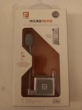 XtremeMac Micro Memo Digital Voice Recorder for iPod Nano 2G (Silver) Sealed