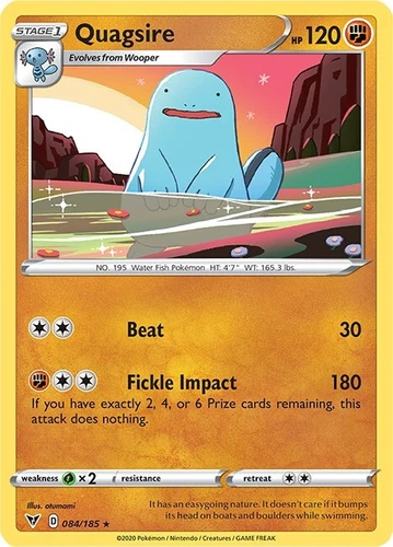 Quagsire 084/185 Swsh04: Vivid Voltage