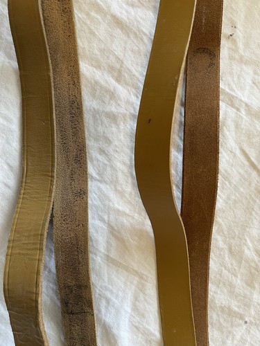 GENUINE FRENCH MILITARY MAS BROWN LEATHER RIFLE SLING ARMY MAS RIFLE 36/51 - Picture 3 of 9