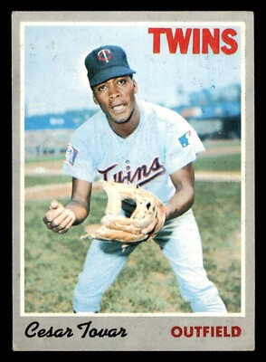 1970 Topps Baseball #25 Cesar Tovar VG/EX *d4