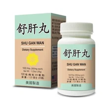 Shu Gan Wan Promote Healthy Liver & Digestive System 舒肝丸 Made In USA