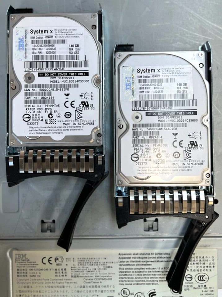 IBM System x3550 M3 Server | Xeon E5607 @2.27GHz RAID M1015 12GB 2x146GB 2xPSU - Image 3 of 4