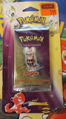 Pack blister Pokémon WOTC Neo Destiny (NOCTOWL)  - Photo 1/2
