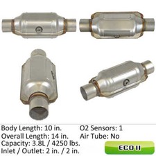 Catalytic Converter-universal Converter Eastern Mfg 82614