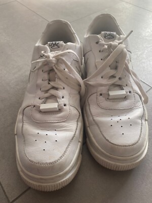 Nike Air Force 1  (AF1) in weiß - Größe 41 - im gut-gebrauchten Zustand