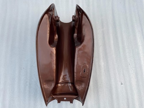 Honda CB550 CB550K 1974-75 Alloy Candy Garnet Brown Painted Petrol Tank +Cap - Picture 6 of 16