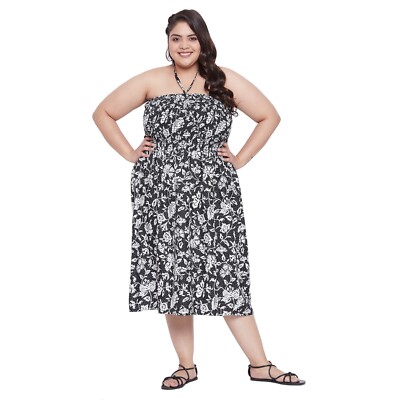 fit and flare dresses for wedding guests Runwind Plus Size White Dress for Curvy Women Cocktail Wedding Guest Fit  and Flare A-Line Swing Casual Midi White Dresses XL at Amazon Women's  Clothing store