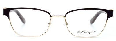 SALVATORE FERRAGAMO SF2148 505 Plum Womens Cat Eye Eyeglasses 52
