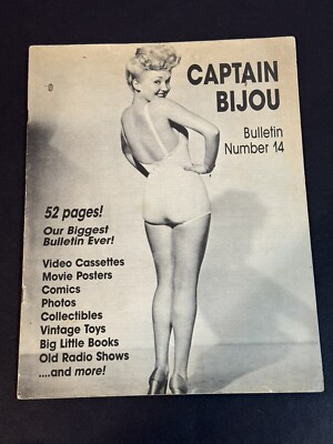 Captain Bijou Bulletin # 14 1989 Fine Condition