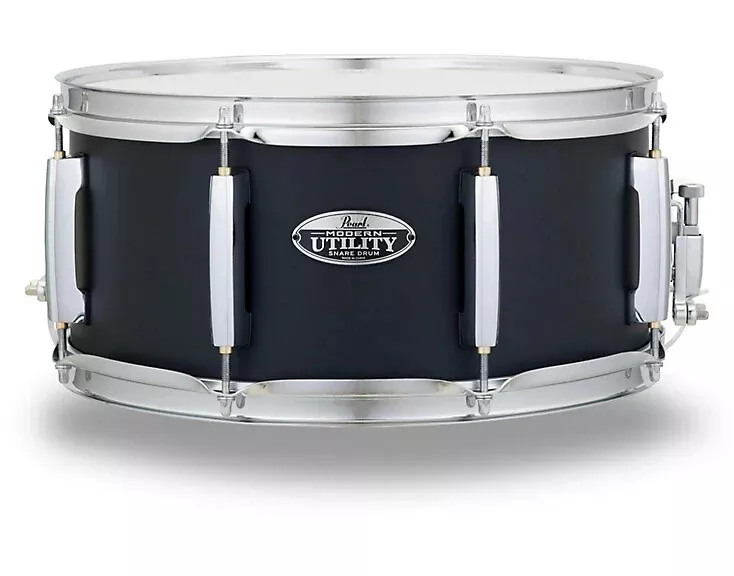 Pearl Modern Utility Maple Snare Drum 14x6.5 in. Satin Black eBay
