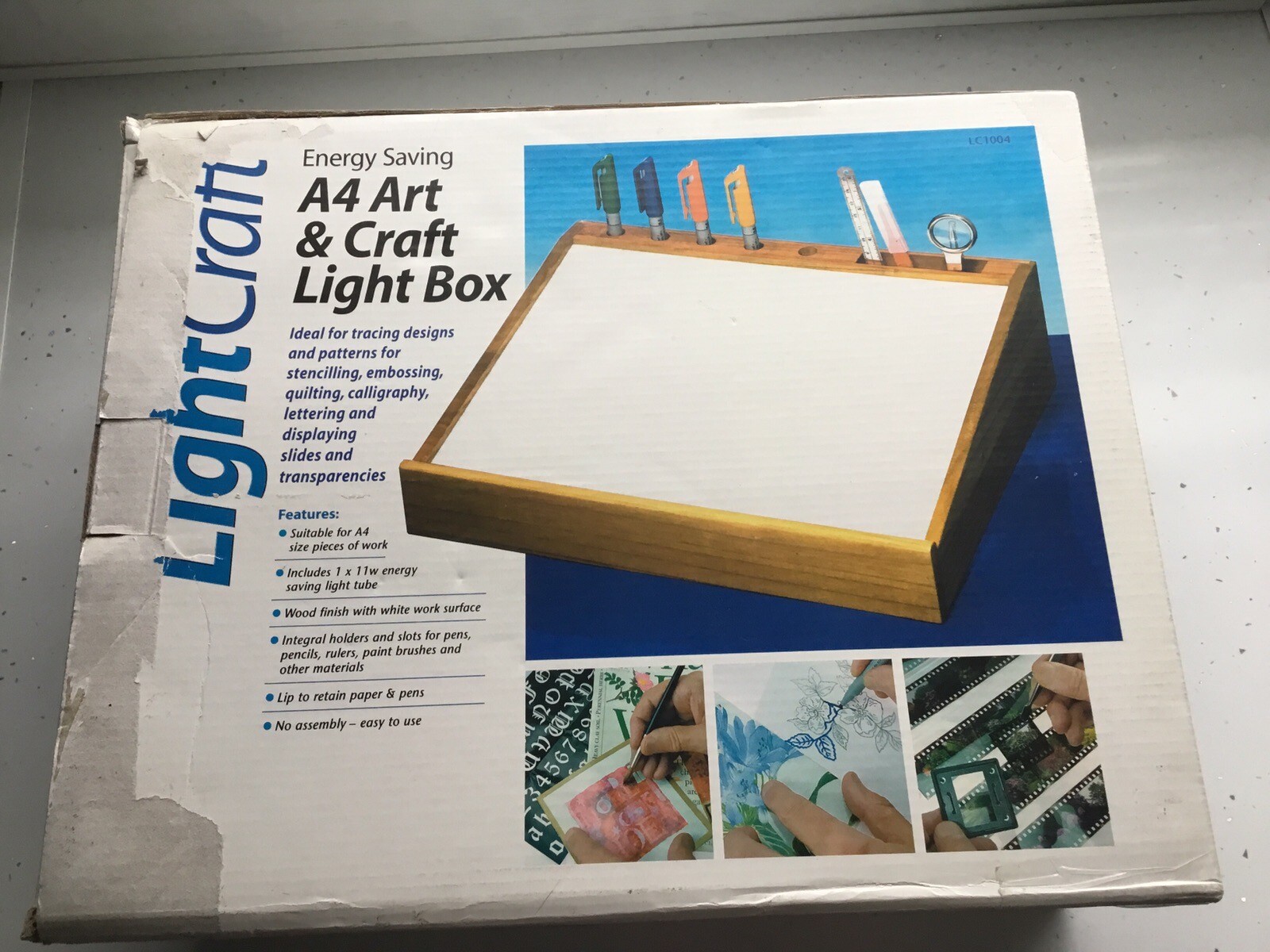 Wooden Craft light Box / Table eBay